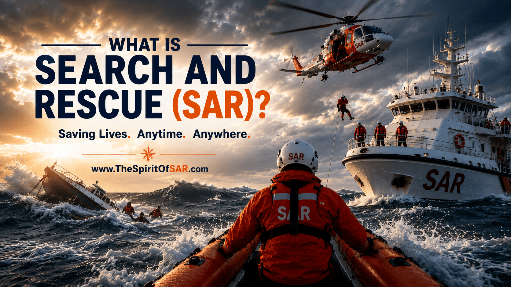 What is Search and Rescue (SAR) — The Spirit of SAR diagram