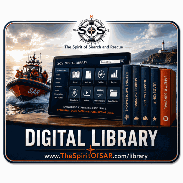 SoS Digital Library — books, articles, guides, standards and case studies for water safety and search & rescue